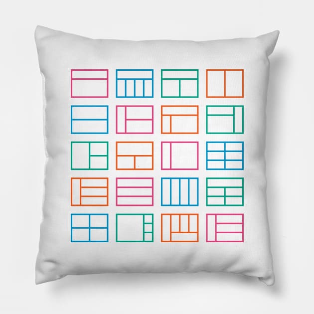 LAYOUT Pillow by encip