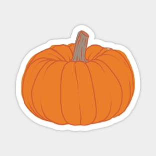 Cute Fall Pumpkin Magnet