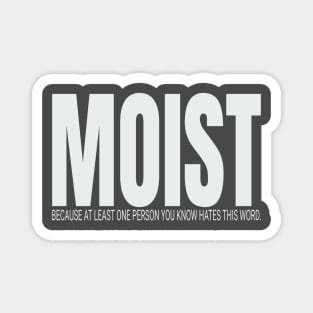 Moist - Simple Style NYS Magnet