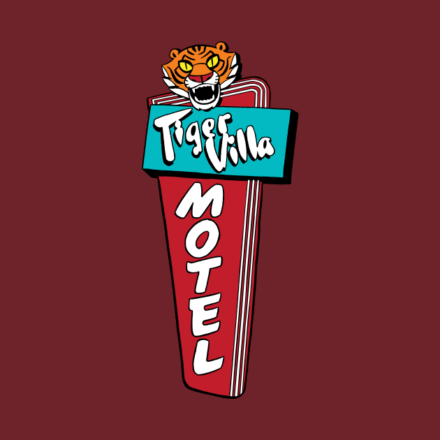 Tiger Villa Motel by Aaron Conley Awesome