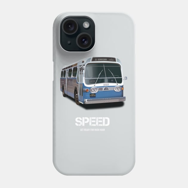 Speed - Alternative Movie Poster Phone Case by MoviePosterBoy