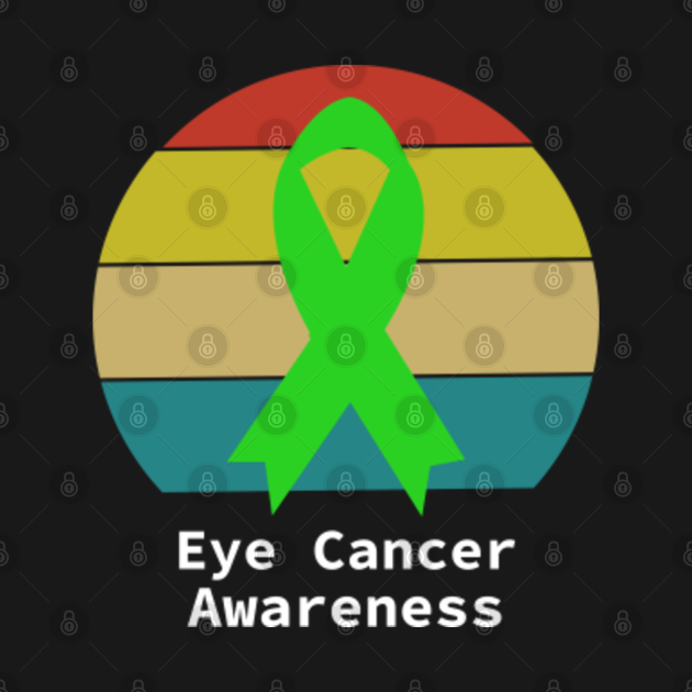 Eye Cancer Awareness Vintage Green Ribbon - Eye Cancer ...