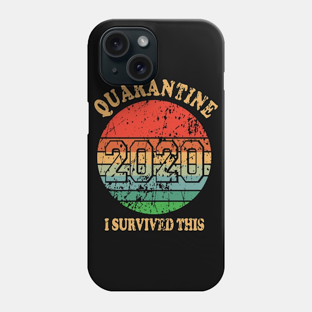 Quarantine 2020, I survived Phone Case by BlackMorelli