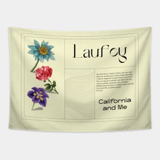 Laufey California and Me Tapestry