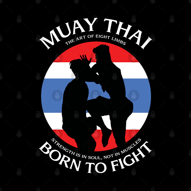 Muay Thai Kick Boxing by KewaleeTee