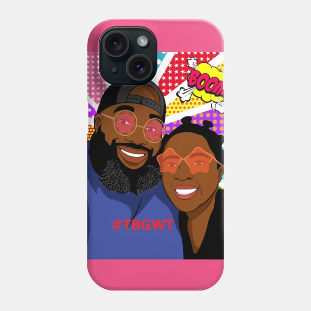 Pop Logo Phone Case by The Black Guy Who Tips Podcast