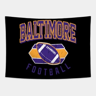 Vintage Baltimore Football Tapestry