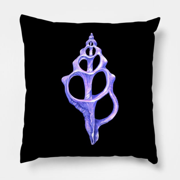 Sea Shard Pillow by LauraOConnor