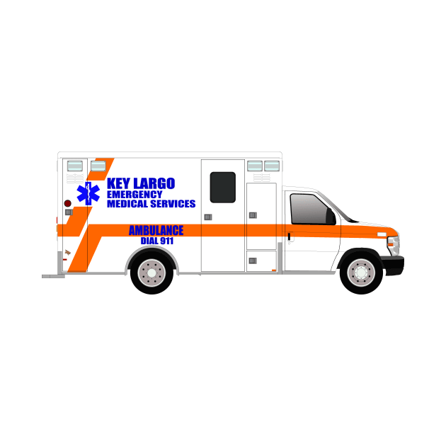 Key Largo EMS ambulance by BassFishin