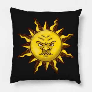 Averland Sun Heraldry Inspired by Fantasy Battles Pillow