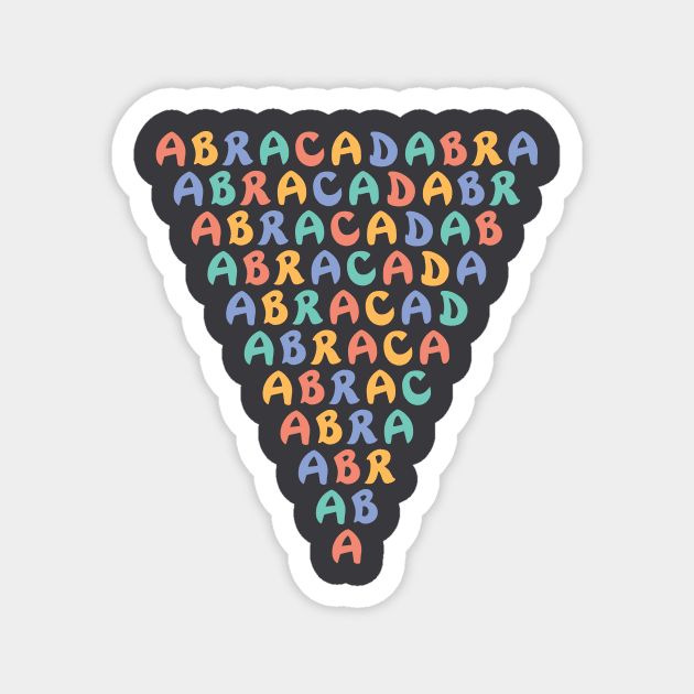 ABRACADABRA Magnet by Language Ninjas