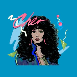 CHER 80S RETRO STYLE T-Shirt