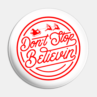 don't stop believin Pin