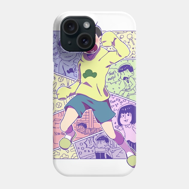 Osomatsu-san: Jyushimatsu Phone Case by yousachi