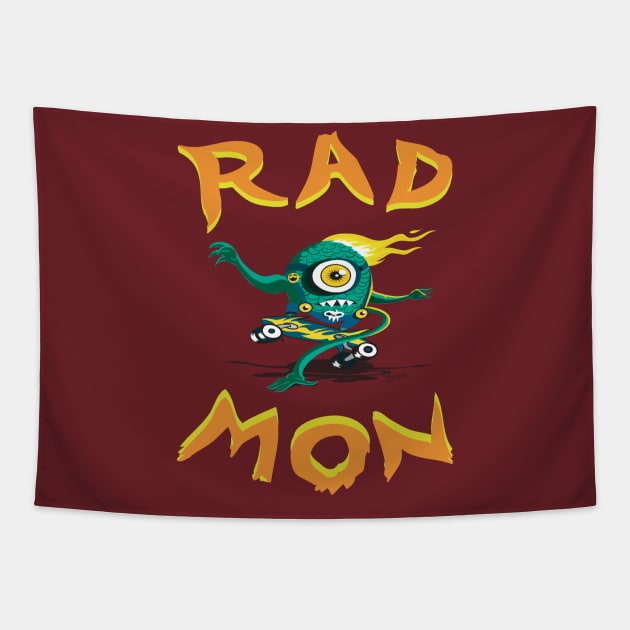 RAD MON Tapestry by RickLucey