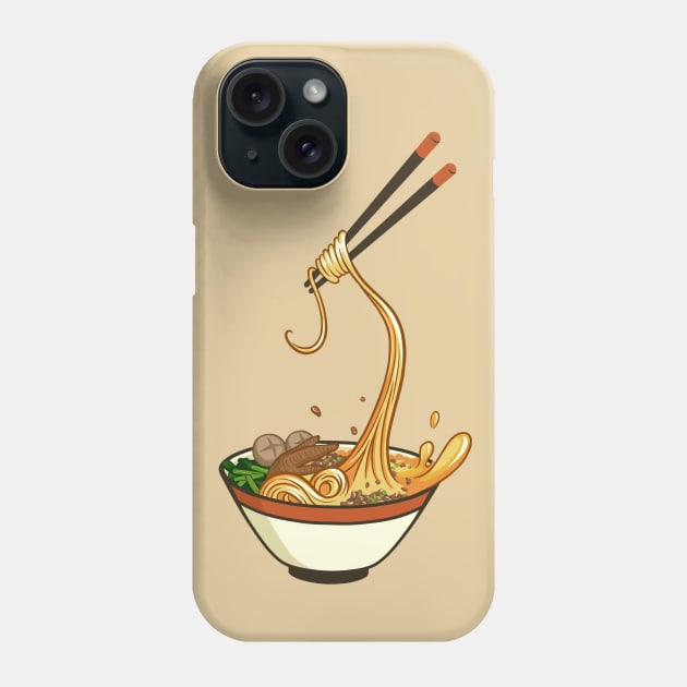 Noodle Phone Case by KucingKecil