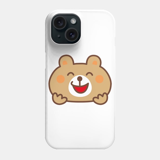 Happy Bear Phone Case by kawaii_shop