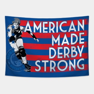 American Made Derby Strong Tapestry