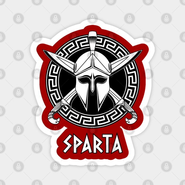 Sparta Magnet by Alex Birch
