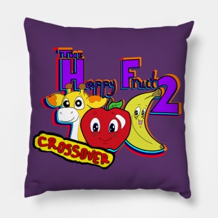 Happy Fruit 2 and Jeff Crossover Pillow