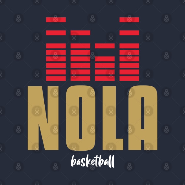 NOLA music basketball by BVHstudio