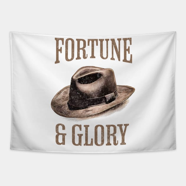 Fortune and Glory - Fedora - Adventure Tapestry by Fenay-Designs