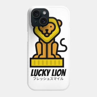 Lucky Lion Cartoon Charm Phone Case