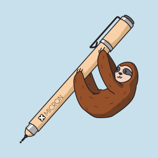 Sloth on a Micron T-Shirt