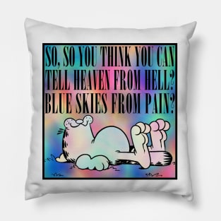 So You Think You Can Tell Heaven From Hell  // Nihilist Meme Design Pillow