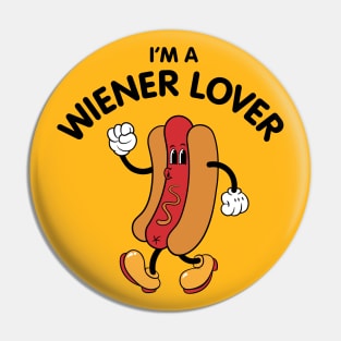 Wiener Lover Pin