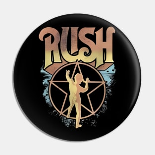 Rush vintage Pin