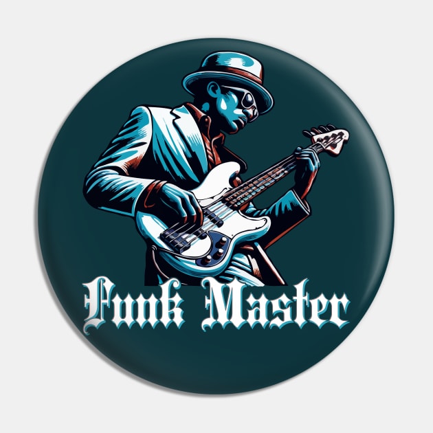 Funk Master Pin by Blended Designs