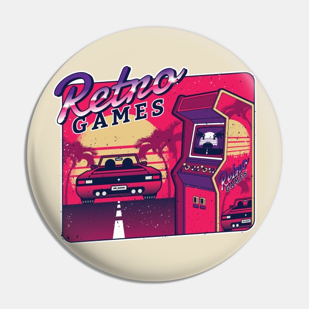 Retro Gamer Pin by BlaseCo