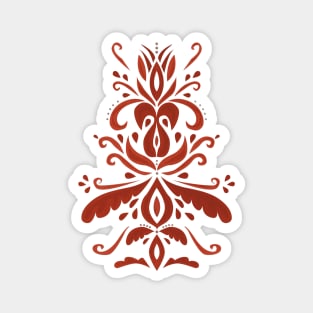 Art Nouveau Scandi Style Magnet