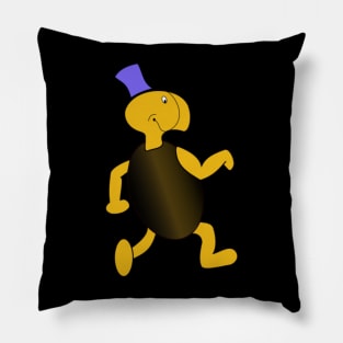 Top hat turtle Pillow