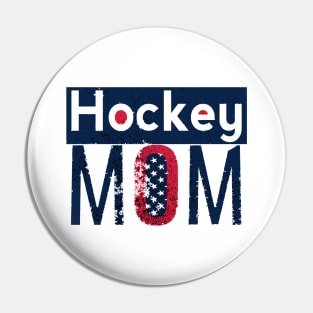 Ice Hockey Mom Pin