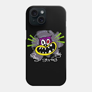 Crazy Stray Cat Phone Case