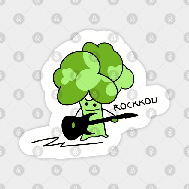  Funny broccoli rocks Magnet by spontania