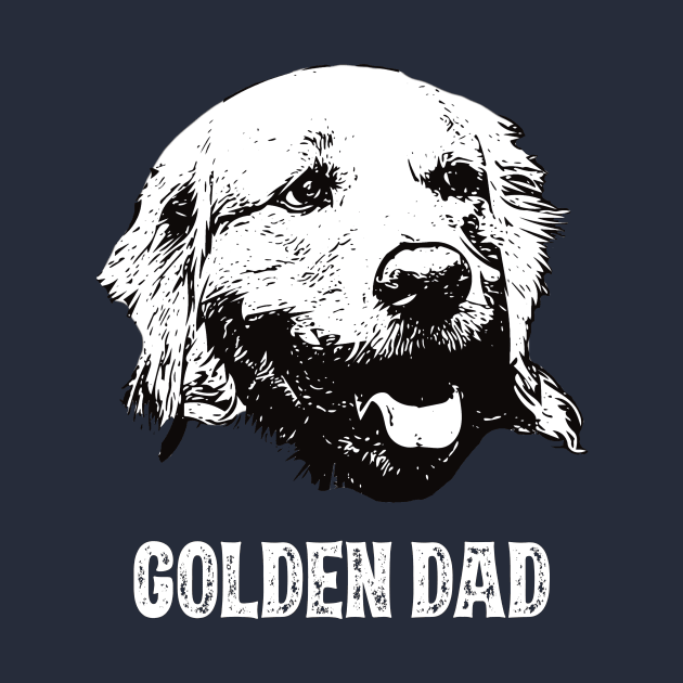 Golden Retriever Dad by DoggyStyles