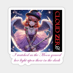 Cloud Zer0 Angel Girl Magnet