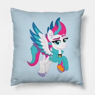 Zipp Storm in EQG outfit Pillow