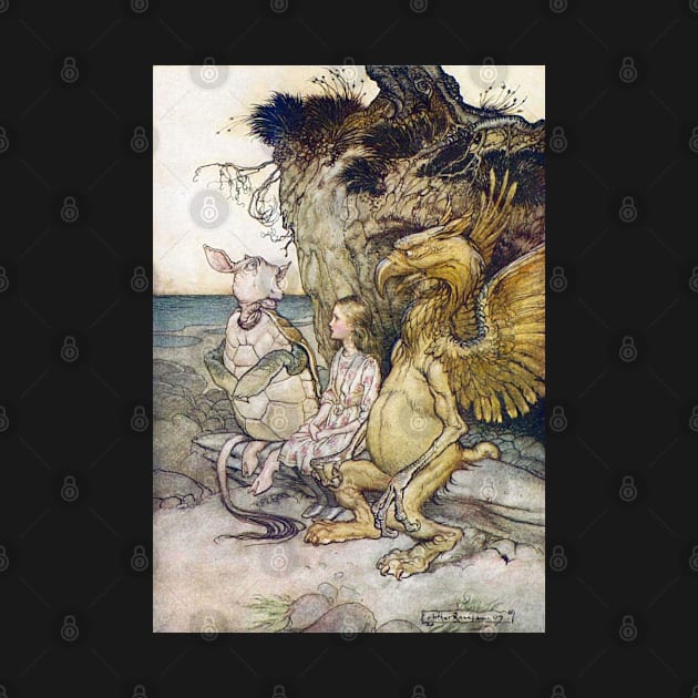 Alice In Wonderland - Arthur Rackham - 2 by Illustration Station