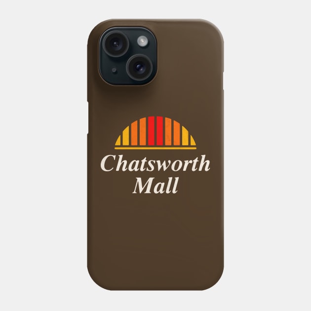 Chatsworth Mall 1987 Phone Case by Turboglyde