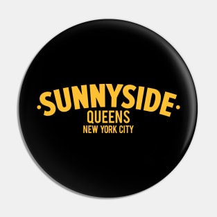 Sunnyside Queens Logo - Artistry Meets Simplicity in Urban Elegance Pin