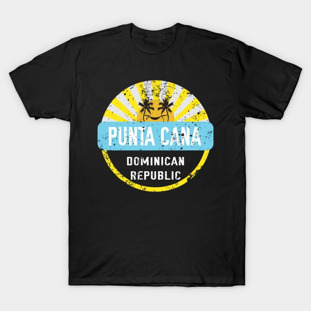 Retro Punta Cana Distressed T-Shirt Retro Punta Cana Distressed T-Shirt