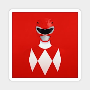 Red Ranger Magnet