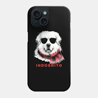 Great Pyrenees Indognito Phone Case