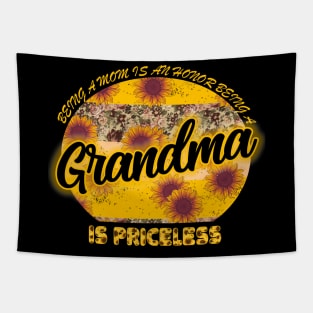 Peronalized Being A Great Grandma Is Priceless Tapestry