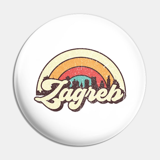 Zagreb travel gifts Pin by SerenityByAlex