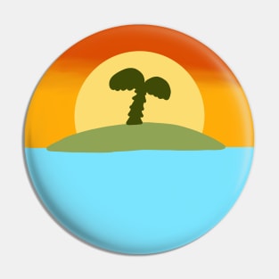 Simple Sunset Pin